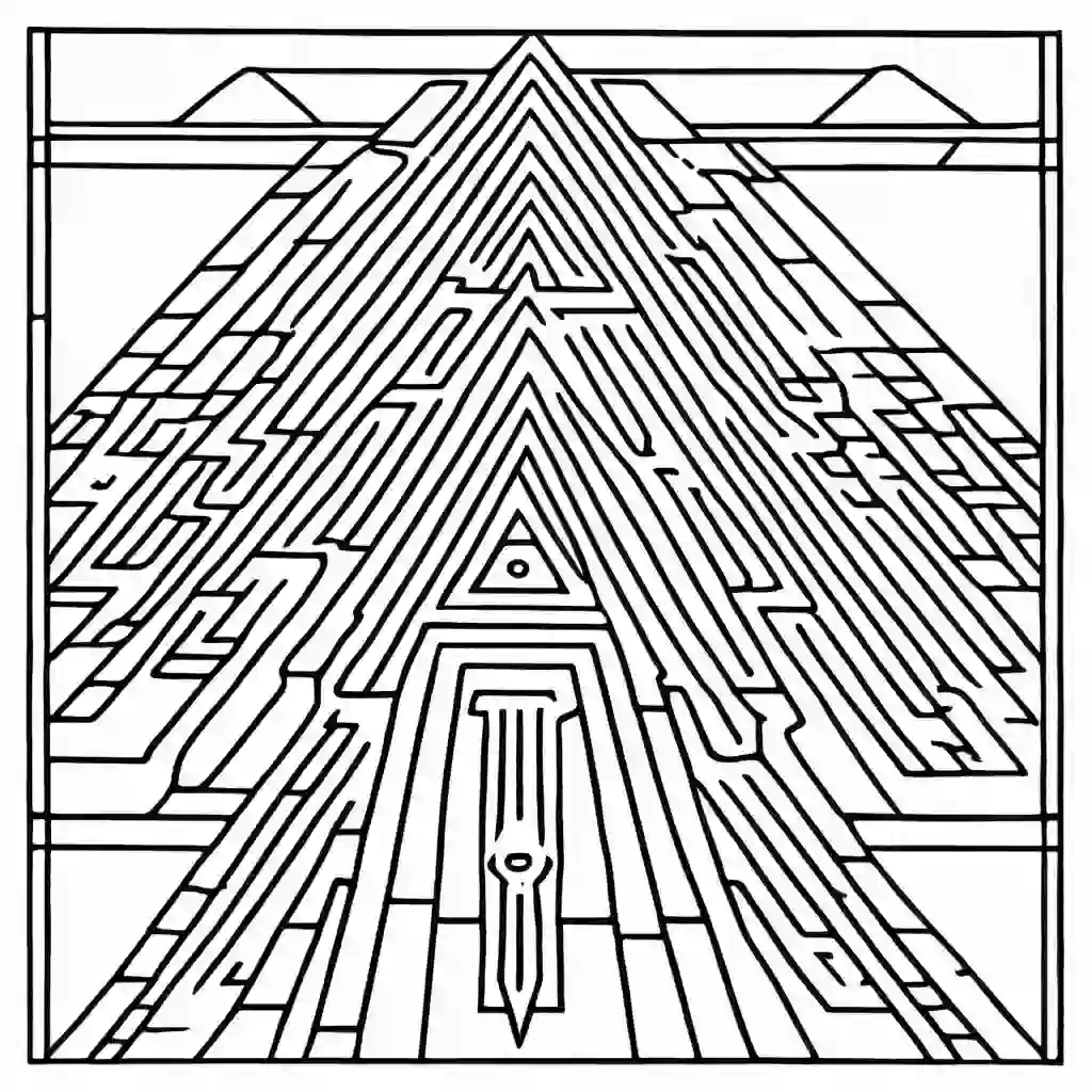 The Nazca Lines coloring pages